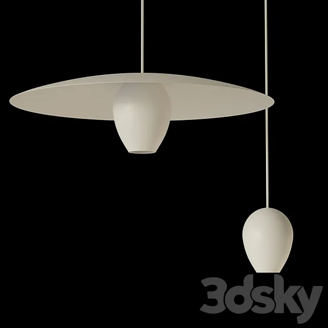 LIGHT OVONELPIATTO 3D Model LIGHT OVONELPIATTO 3D Model