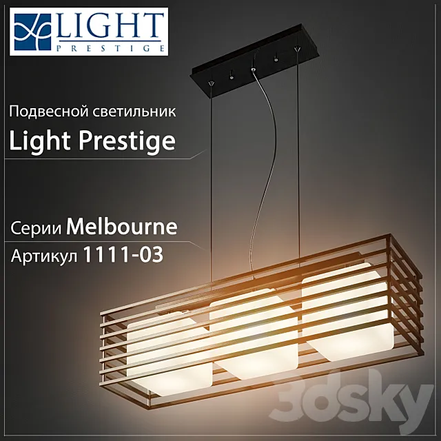 Light Prestige Melbourne 03-1111 3DModel Light Prestige Melbourne 03-1111 3DModel