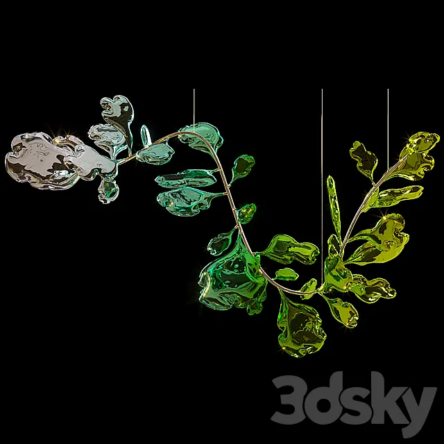 Light Sculpture Dominick Leuci 3D Model