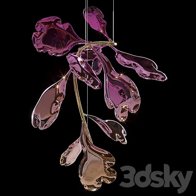 Light Sculpture Dominick Leuci 3D Model