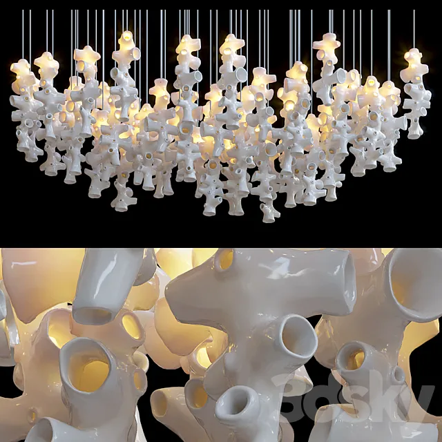 Light sculpture – Vargov Design 3D Model