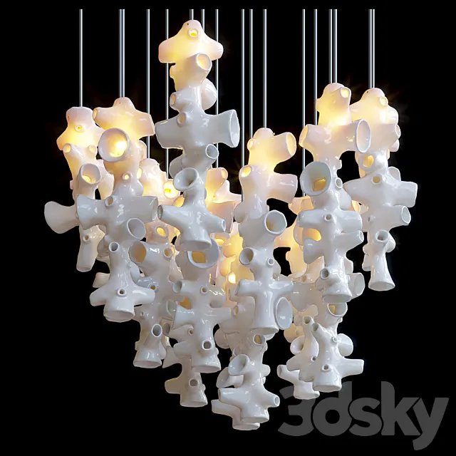 Light sculpture – Vargov Design 3D Model