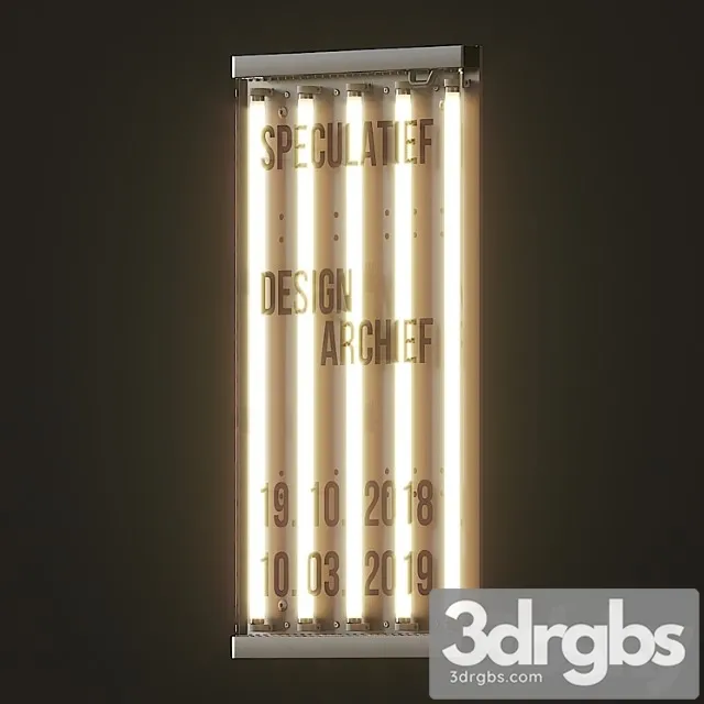 Light sign 3D Model Download