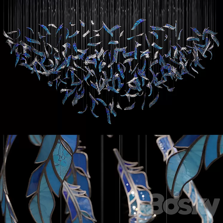 Light stained glass Vargov Design – Airy 3D Model Light stained glass Vargov Design – Airy 3D Model