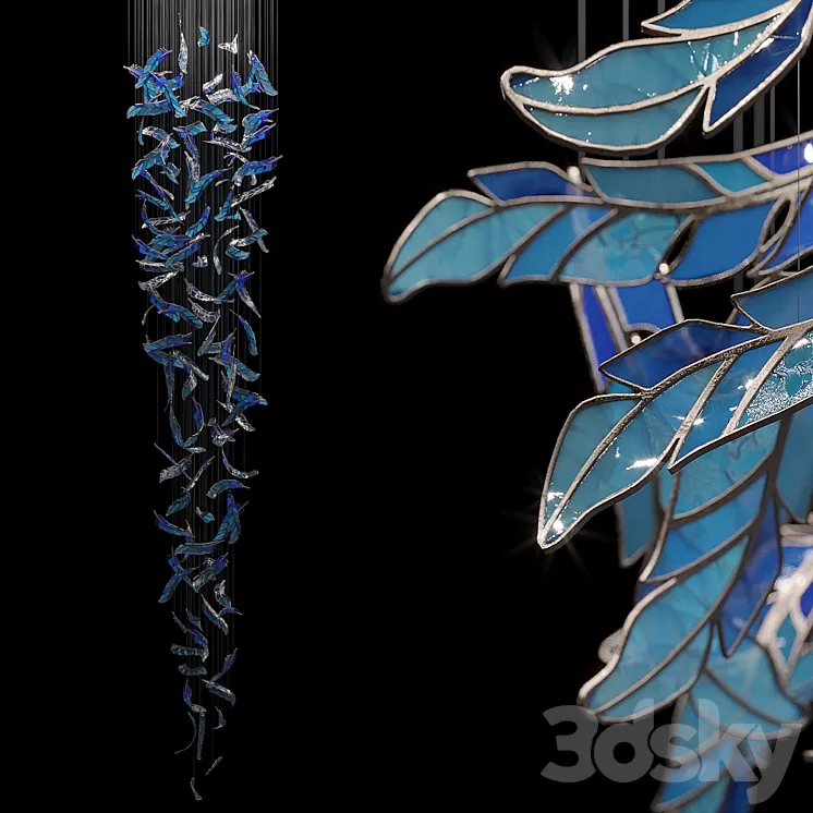 Light stained glass Vargov Design – Airy 3D Model Light stained glass Vargov Design – Airy 3D Model