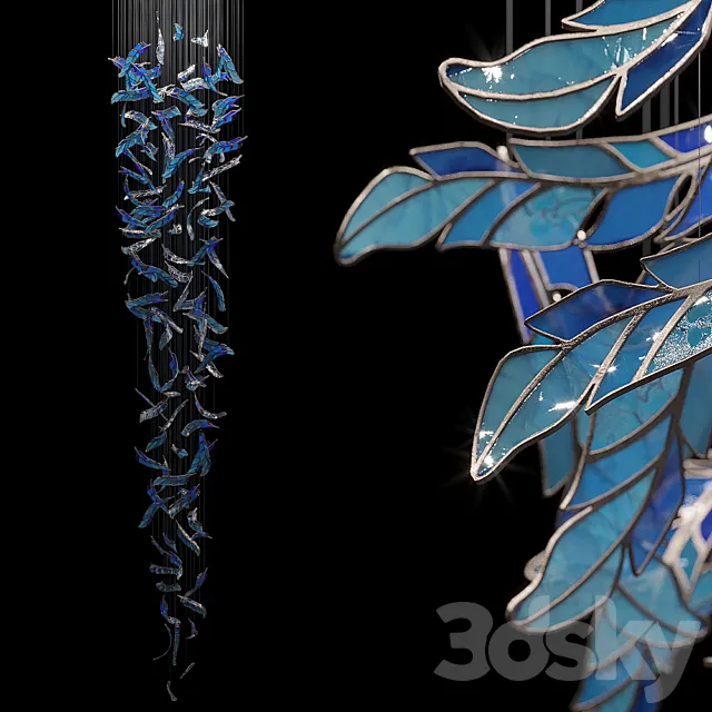 Light stained glass Vargov Design – Airy 3DModel