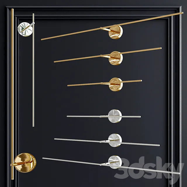 Light stick collection 3D Model