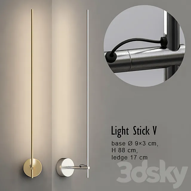 Light stick v 3DModel