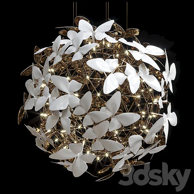 Light Vargov – Butterfly 3D Model