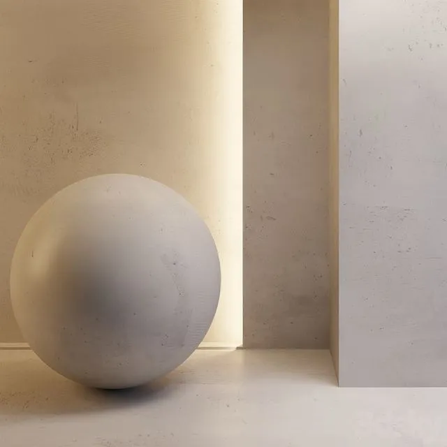 Light wall plaster 3D Model Light wall plaster 3D Model