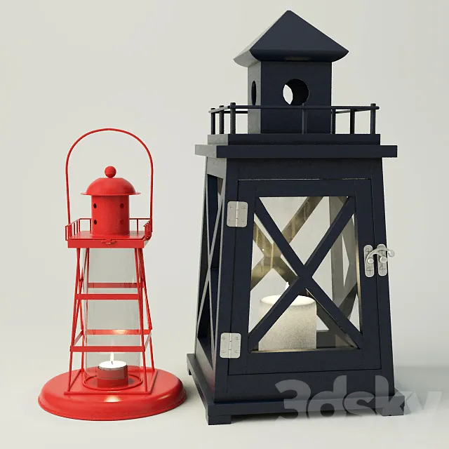 Lighthouse Lanterns 3DModel