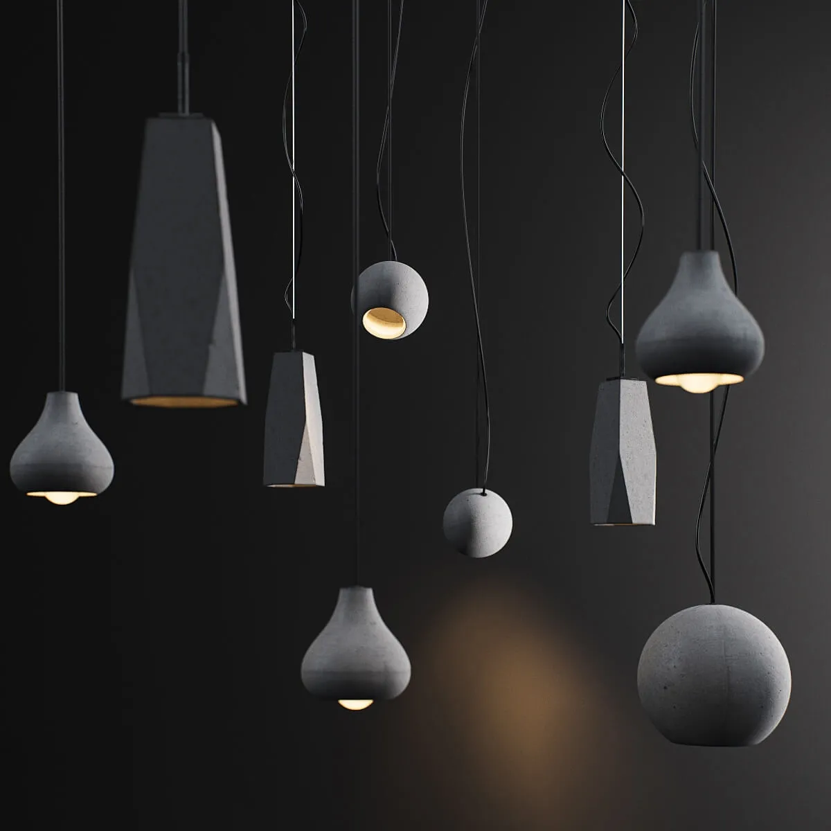 lighting – A set of fixtures Garage Factory 3D Model lighting – A set of fixtures Garage Factory 3D Model