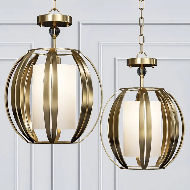 lighting – Abercorn Pendant Semi-Flush 3D Model lighting – Abercorn Pendant Semi-Flush 3D Model