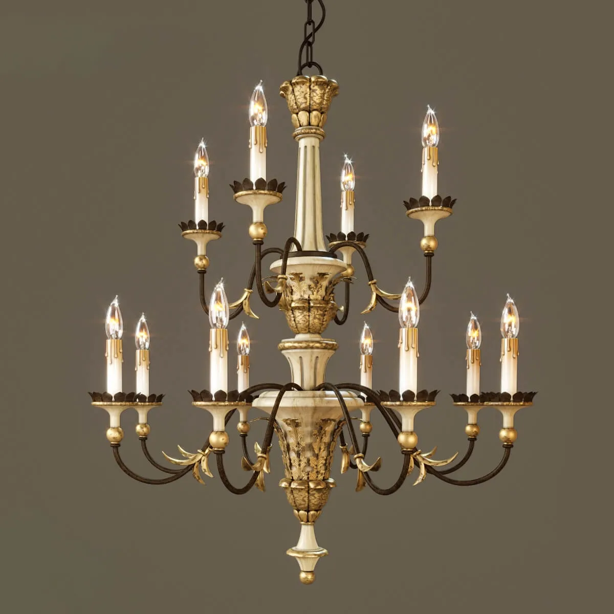 lighting – Adara chandelier by Currey and company 3D Model lighting – Adara chandelier by Currey and company 3D Model