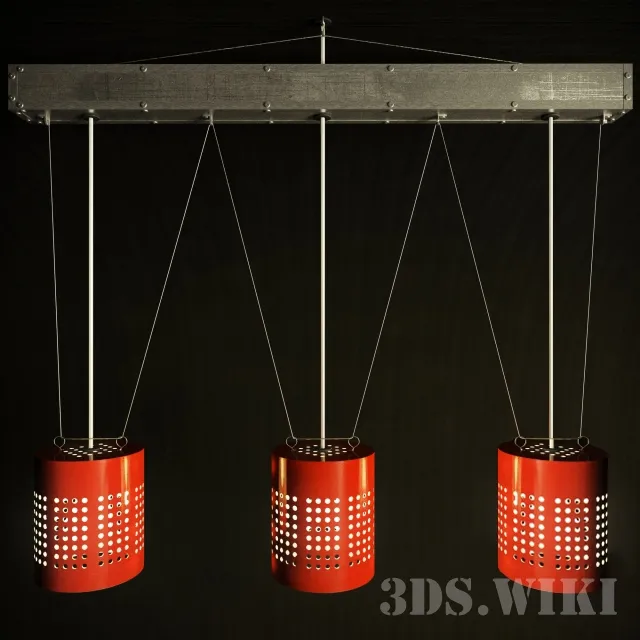 lighting – Airfoil 3L aerodynamic style luminaire 3D Model lighting – Airfoil 3L aerodynamic style luminaire 3D Model