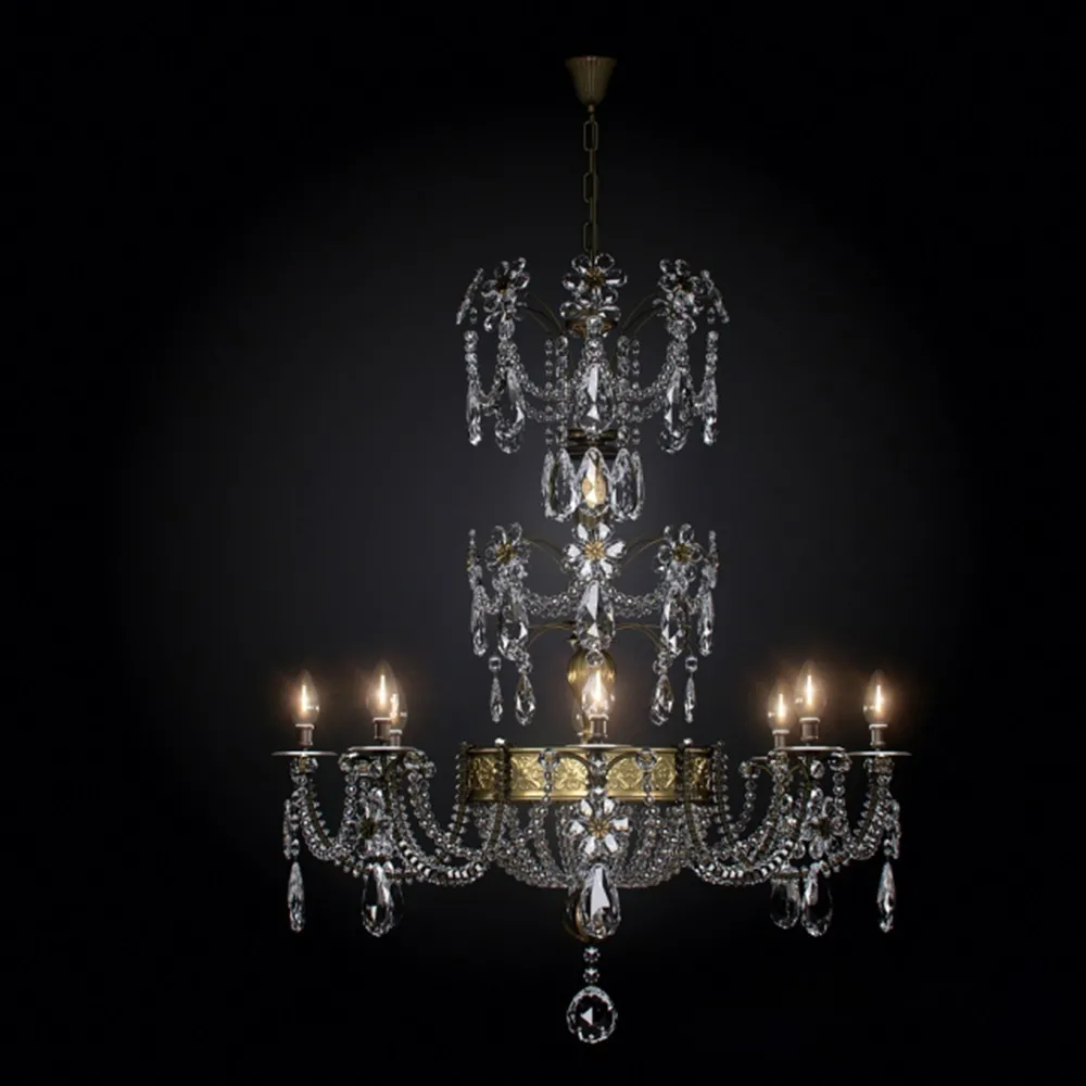 lighting – Antique chandelier 3D Model