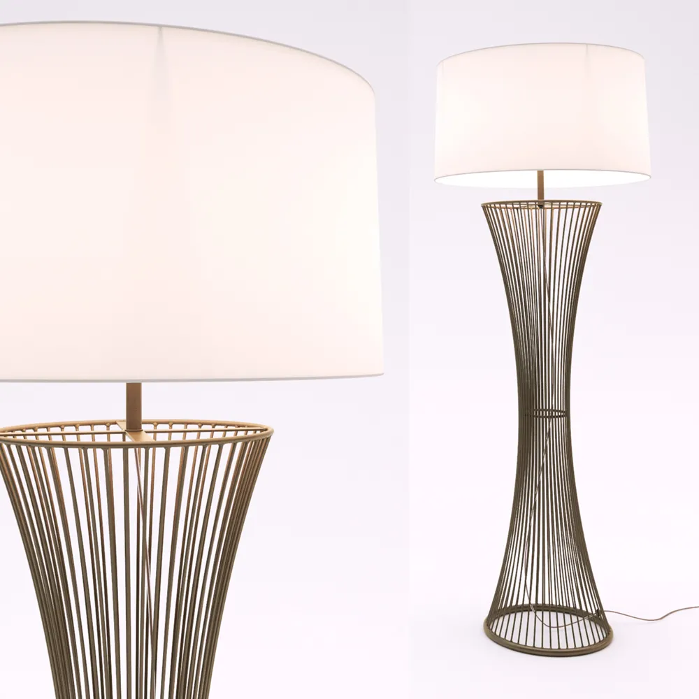 lighting – Arteriors Camille floor lamp 06 3D Model