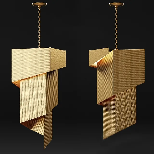 lighting – Arteriors Ralston Pendant 3D Model lighting – Arteriors Ralston Pendant 3D Model