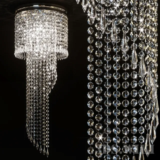 lighting – Beautiful Crystal Chandelier 3D Model lighting – Beautiful Crystal Chandelier 3D Model