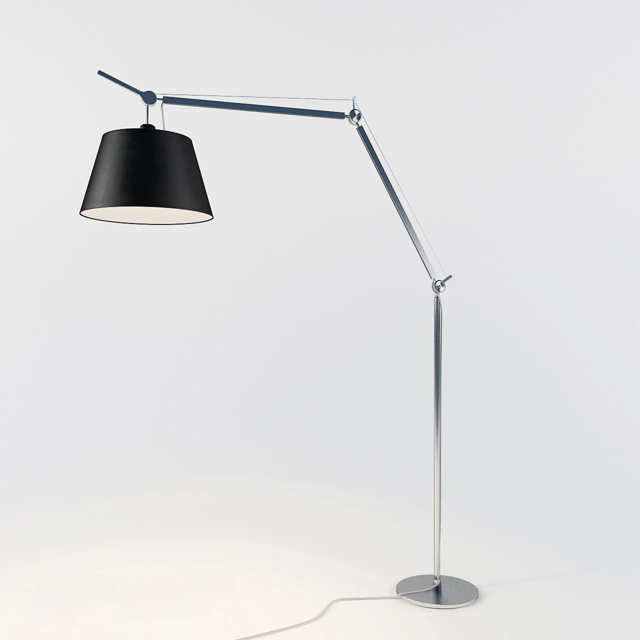 lighting – Black table lamp TOLOMEO MEGA 3D Model lighting – Black table lamp TOLOMEO MEGA 3D Model