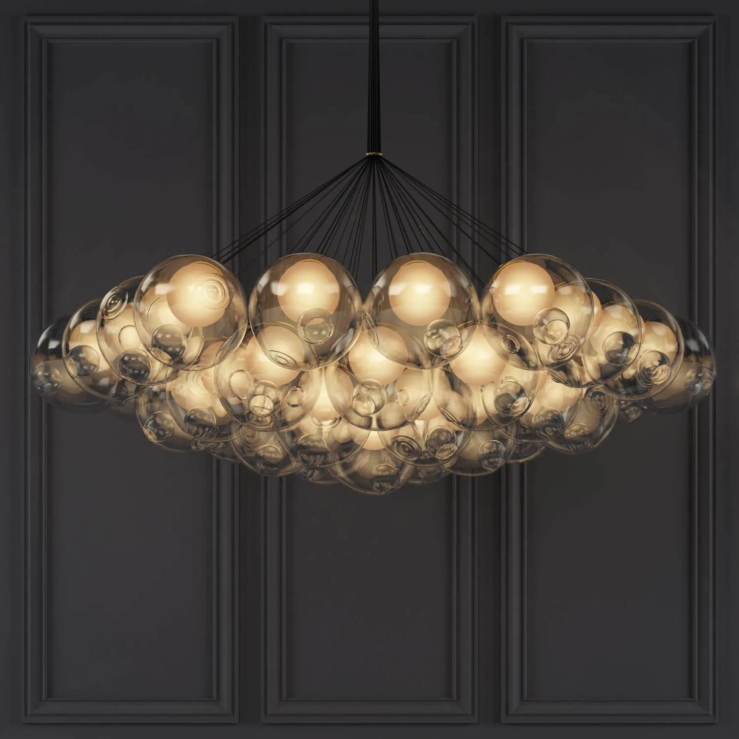 lighting – Bocci 37-Bulb Cluster Chandelier 3D Model lighting – Bocci 37-Bulb Cluster Chandelier 3D Model