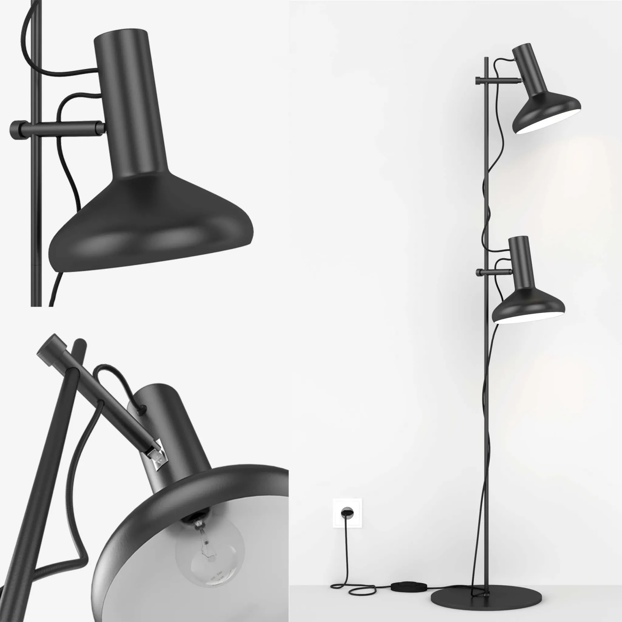 lighting – BoConcept floor lamp 07 3D Model