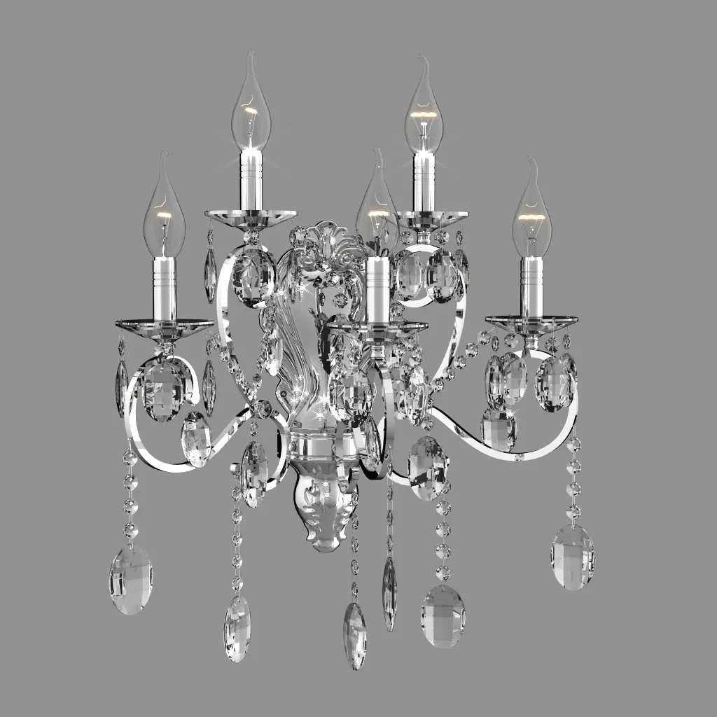 lighting – Bra with crystal Bogate 3D Model