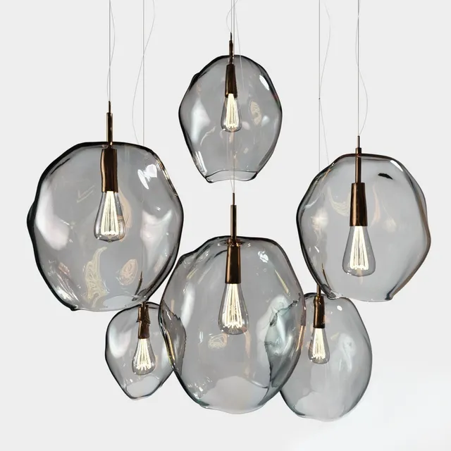 lighting – Branching Bubble Dark Silver 3D Model lighting – Branching Bubble Dark Silver 3D Model