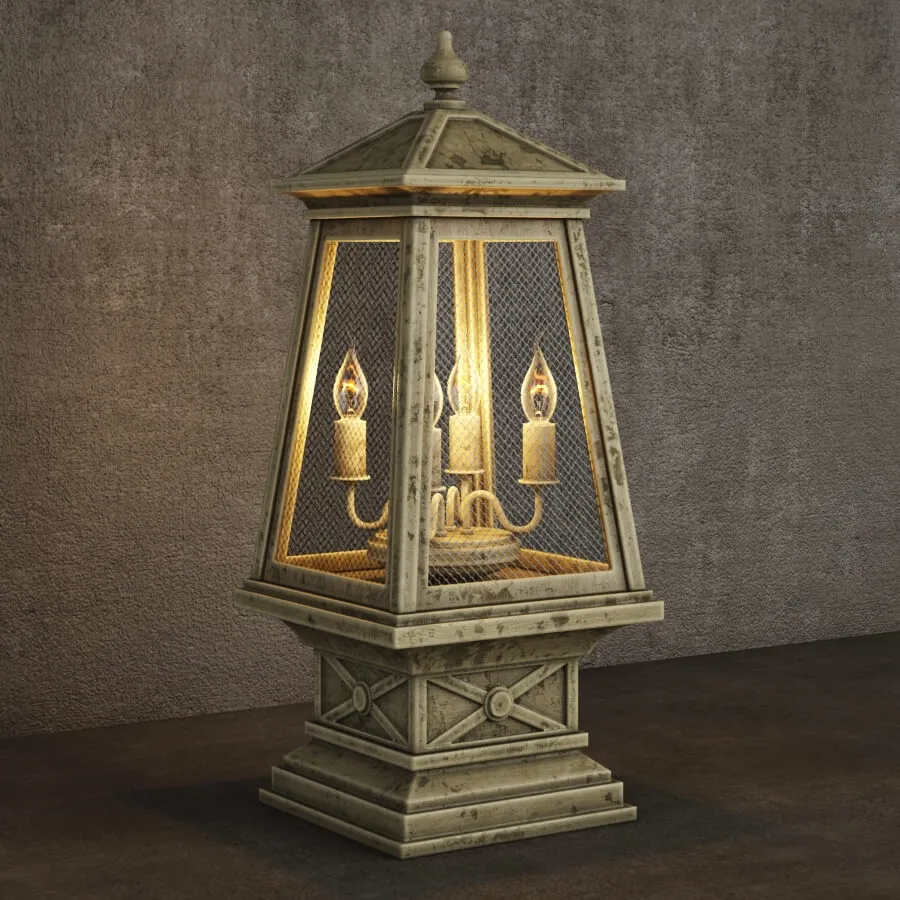 lighting – Camp Table Lamp Tl056-4 3D Model