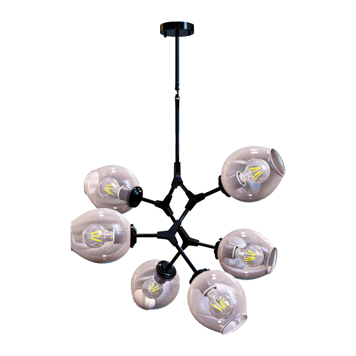 lighting – Ceiling lamp Favourite Bolos 1742-6P 3D Model