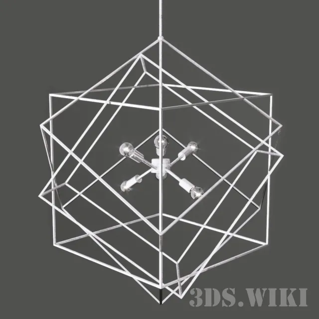 lighting – Chandelier Aerial Currey In a Hurry 3D Model lighting – Chandelier Aerial Currey In a Hurry 3D Model