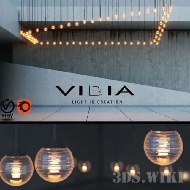 lighting – Chandelier Algorithm 3D Model