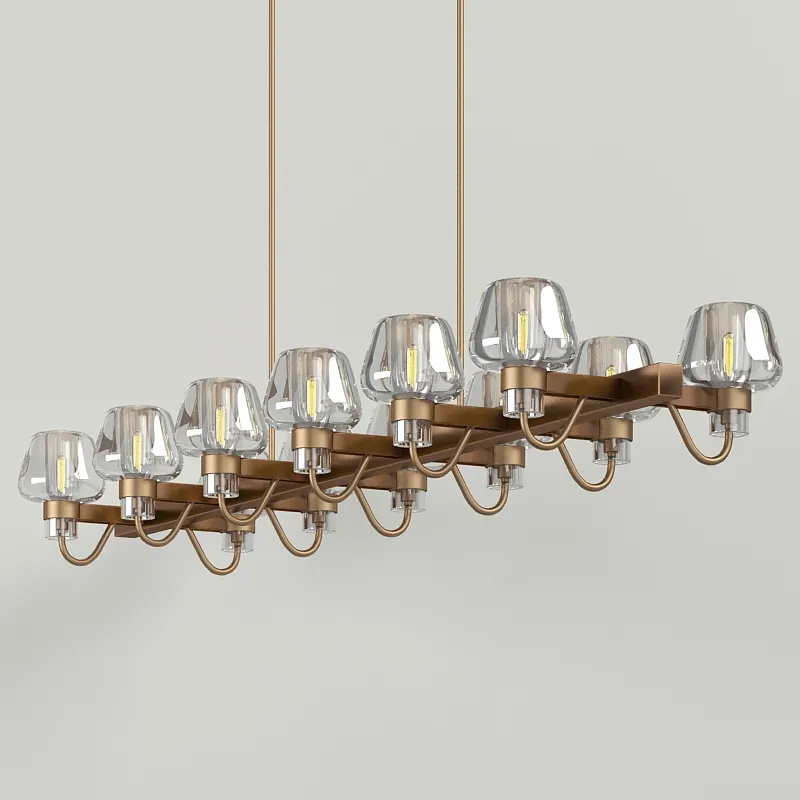 lighting – Chandelier and sconces Jonathan Browning Montalembert 3D Model