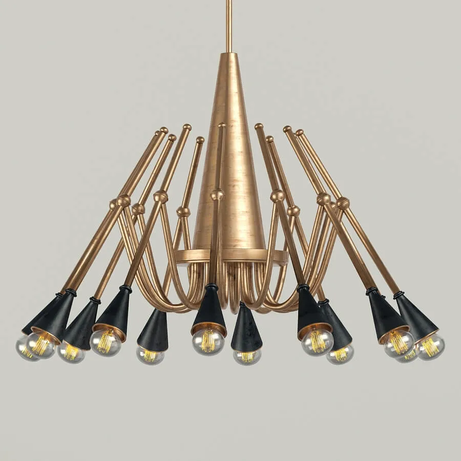 lighting – Chandelier and sconces Julian Chichester Neptune 3D Model