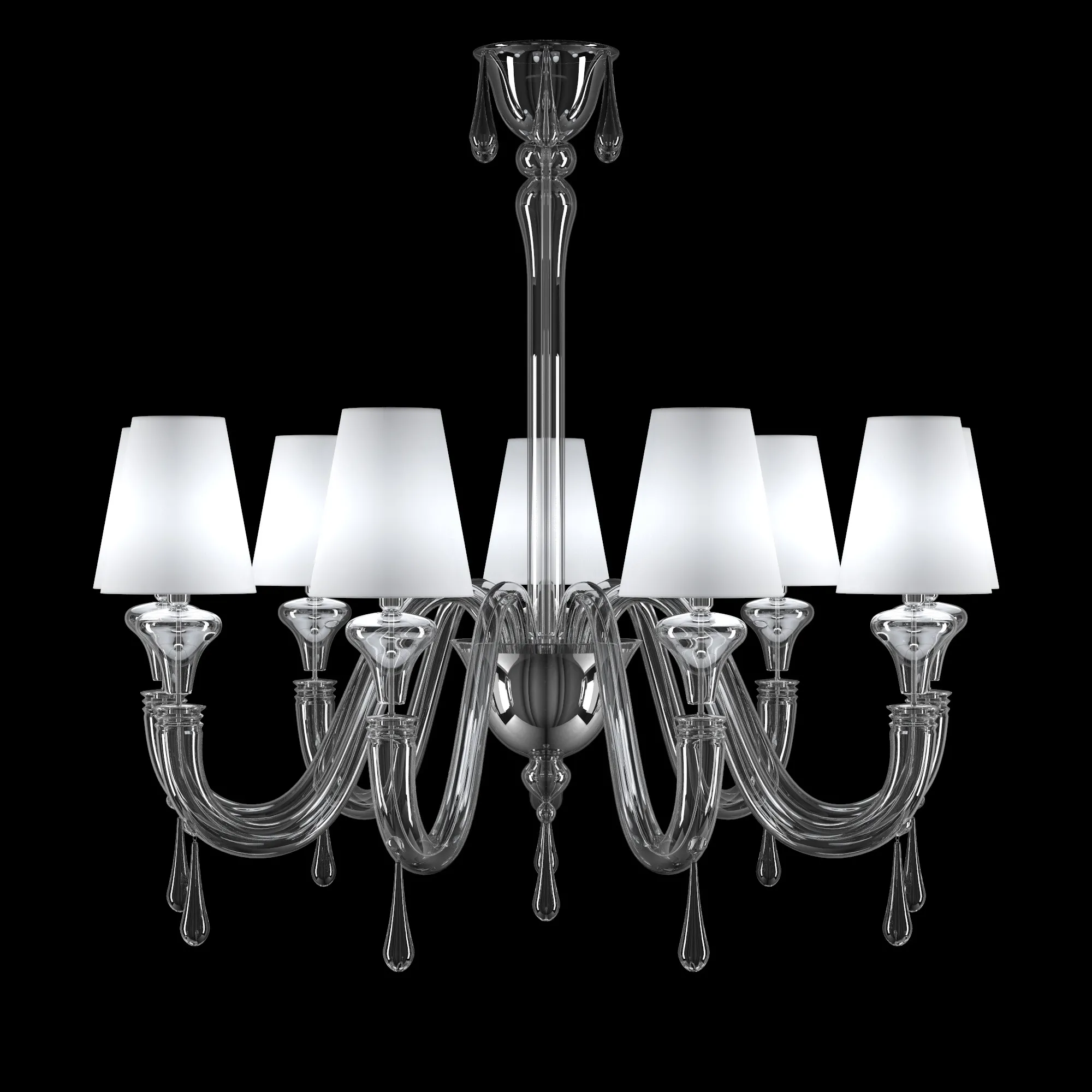 lighting – Chandelier Barovier 02 3D Model lighting – Chandelier Barovier 02 3D Model