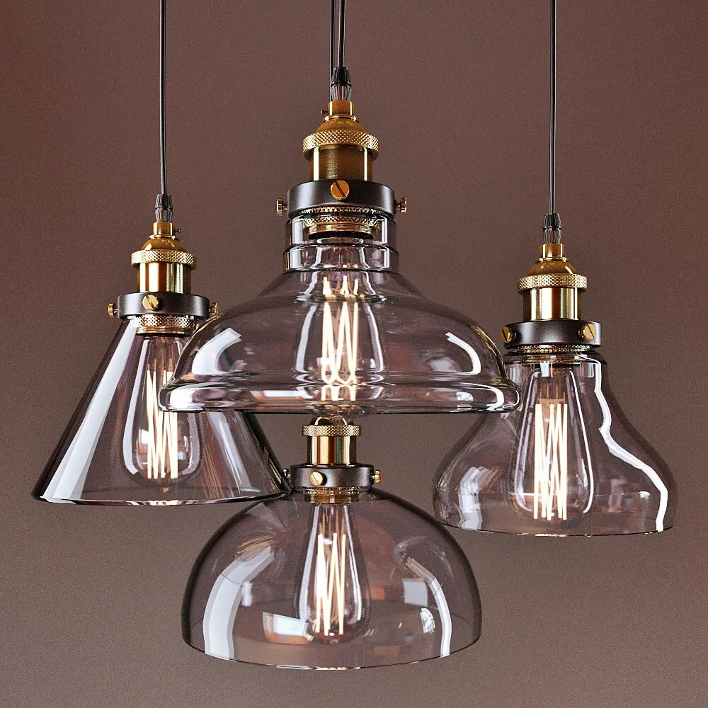 lighting – Chandelier CH026-1-BBZ 3D Model