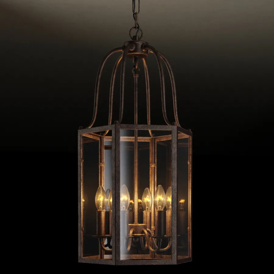 lighting – Chandelier CH028-6-ABG 3D Model