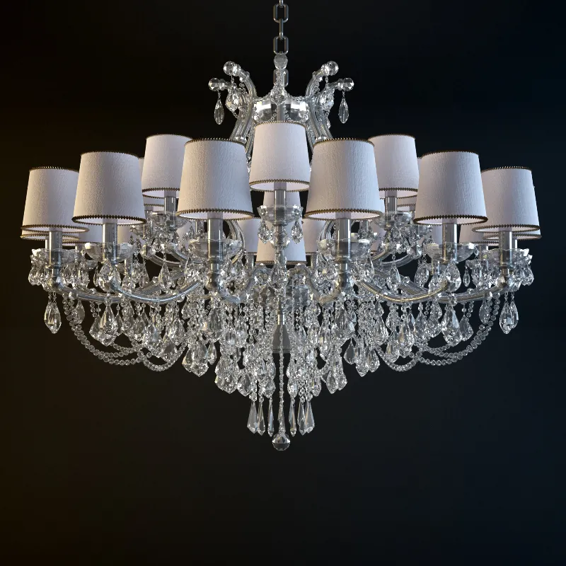 lighting – Chandelier CH091C-2 3D Model lighting – Chandelier CH091C-2 3D Model