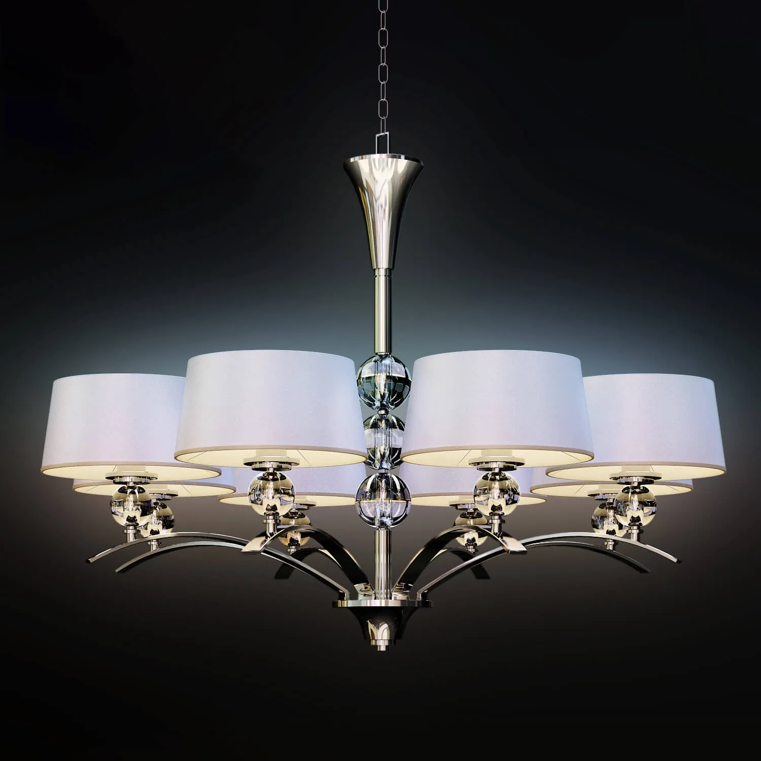 lighting – Chandelier  Charleston lighting 489066 3D Model