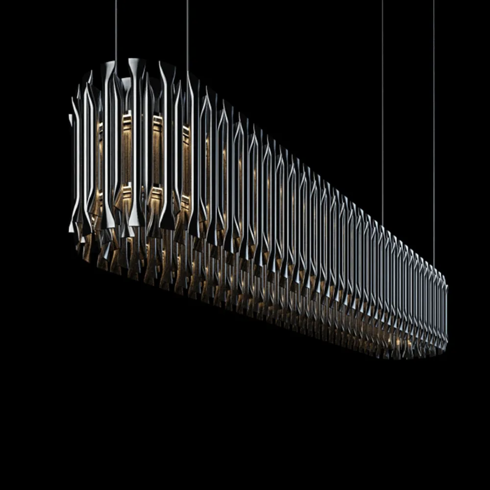 lighting – Chandelier DELIGHTFULL LONG 3D Model lighting – Chandelier DELIGHTFULL LONG 3D Model