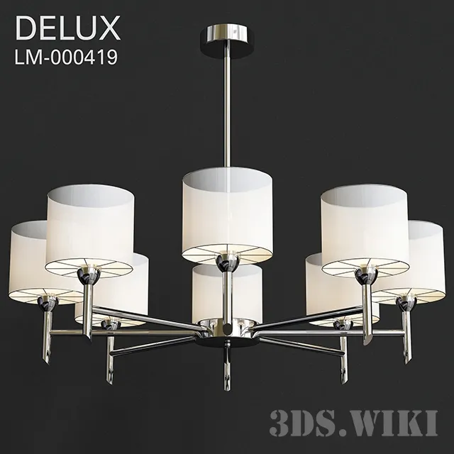 lighting – Chandelier Delux Decor 3D Model lighting – Chandelier Delux Decor 3D Model
