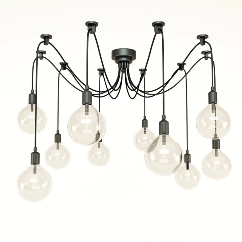 lighting – Chandelier Edison 3D Model