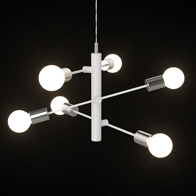 lighting – Chandelier Eglo Gradoli 98016 3D Model lighting – Chandelier Eglo Gradoli 98016 3D Model