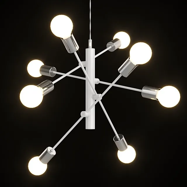 lighting – Chandelier Eglo Gradoli 98017 3D Model lighting – Chandelier Eglo Gradoli 98017 3D Model
