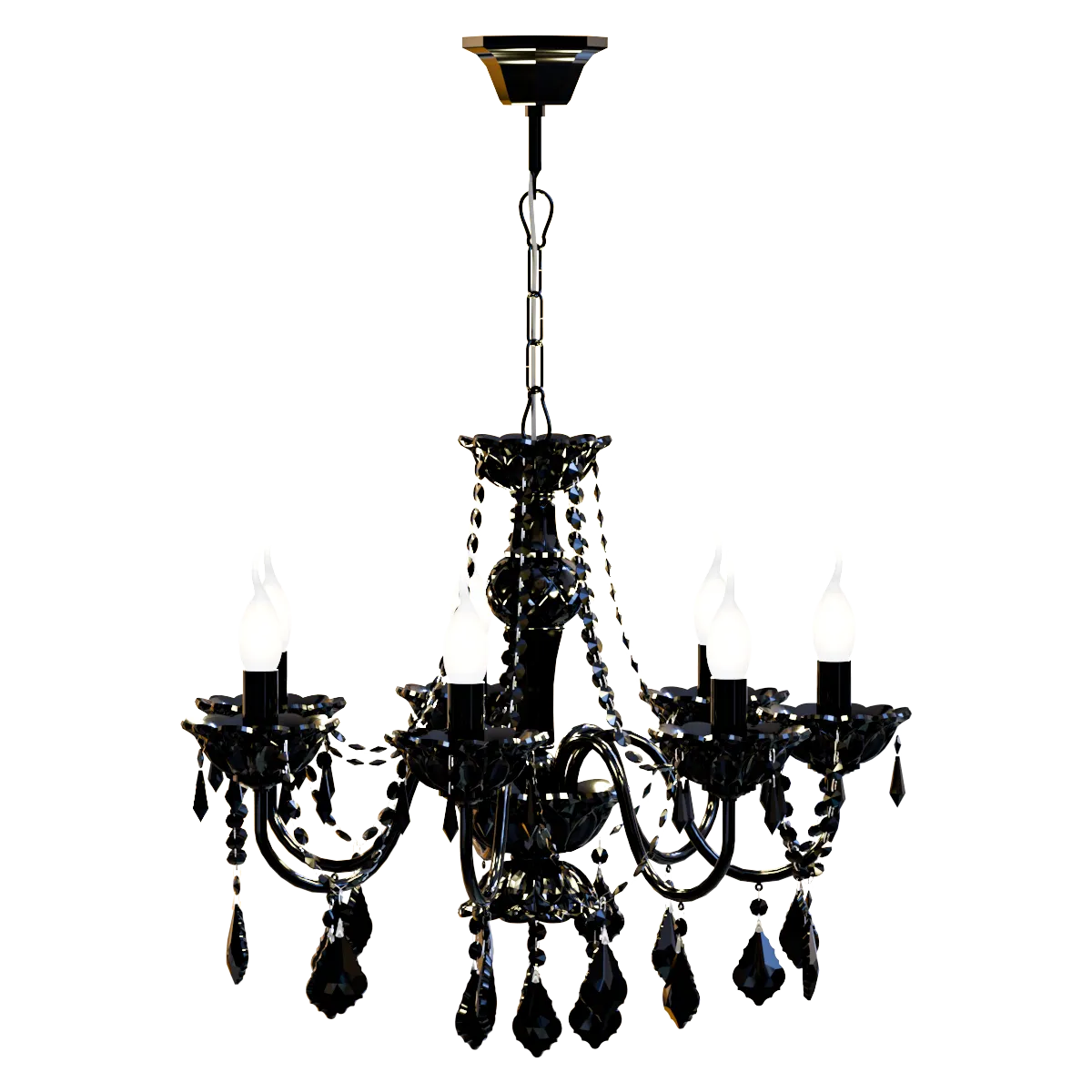 lighting – Chandelier Favourite 1571-7P 3D Model