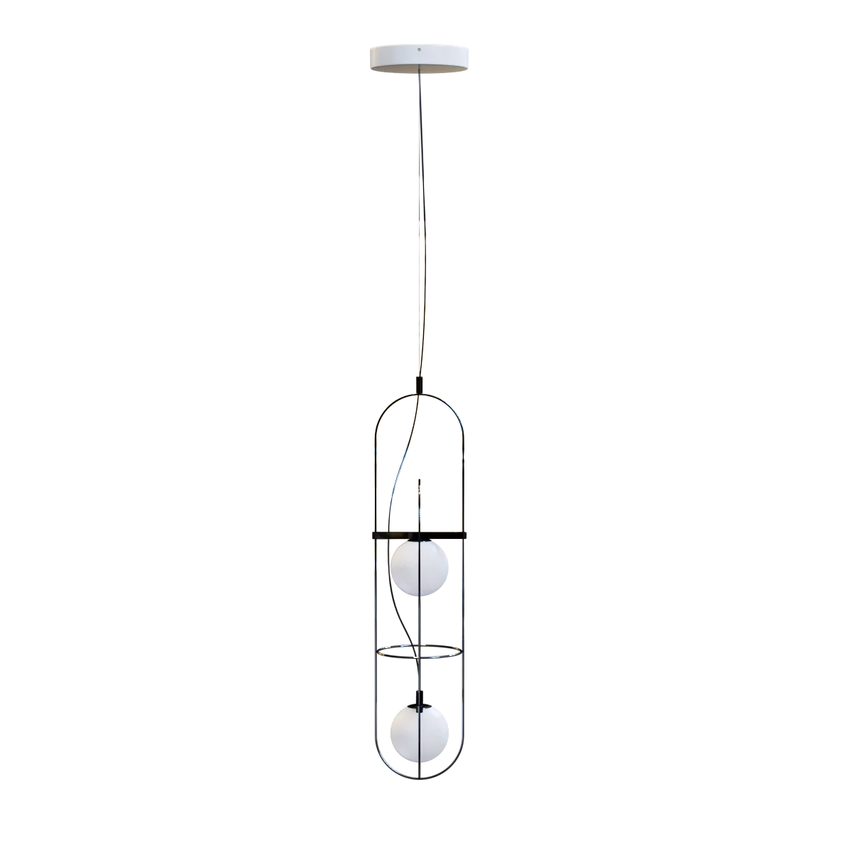 lighting – Chandelier Fontana Arte Setareh 3 3D Model