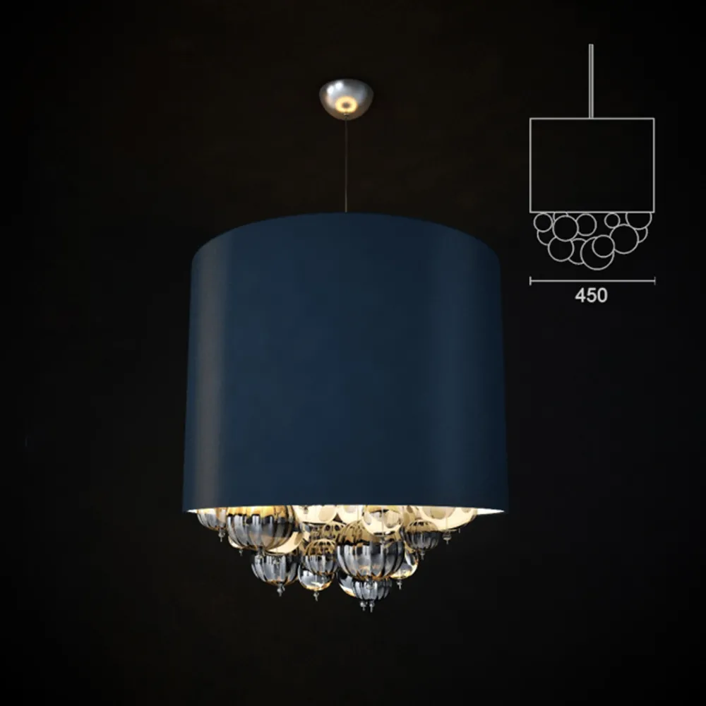 lighting – Chandelier Heathfield Lexington 16 3D Model