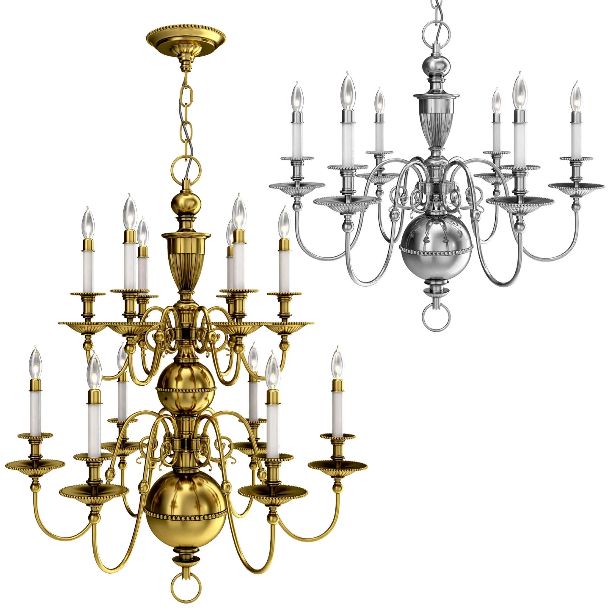 lighting – Chandelier Hinkley Oxford 3D Model lighting – Chandelier Hinkley Oxford 3D Model