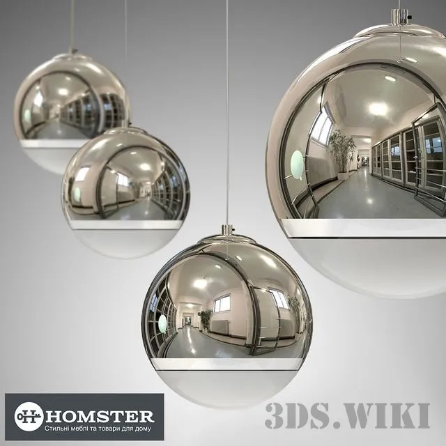 lighting – Chandelier Homster 3D Model lighting – Chandelier Homster 3D Model