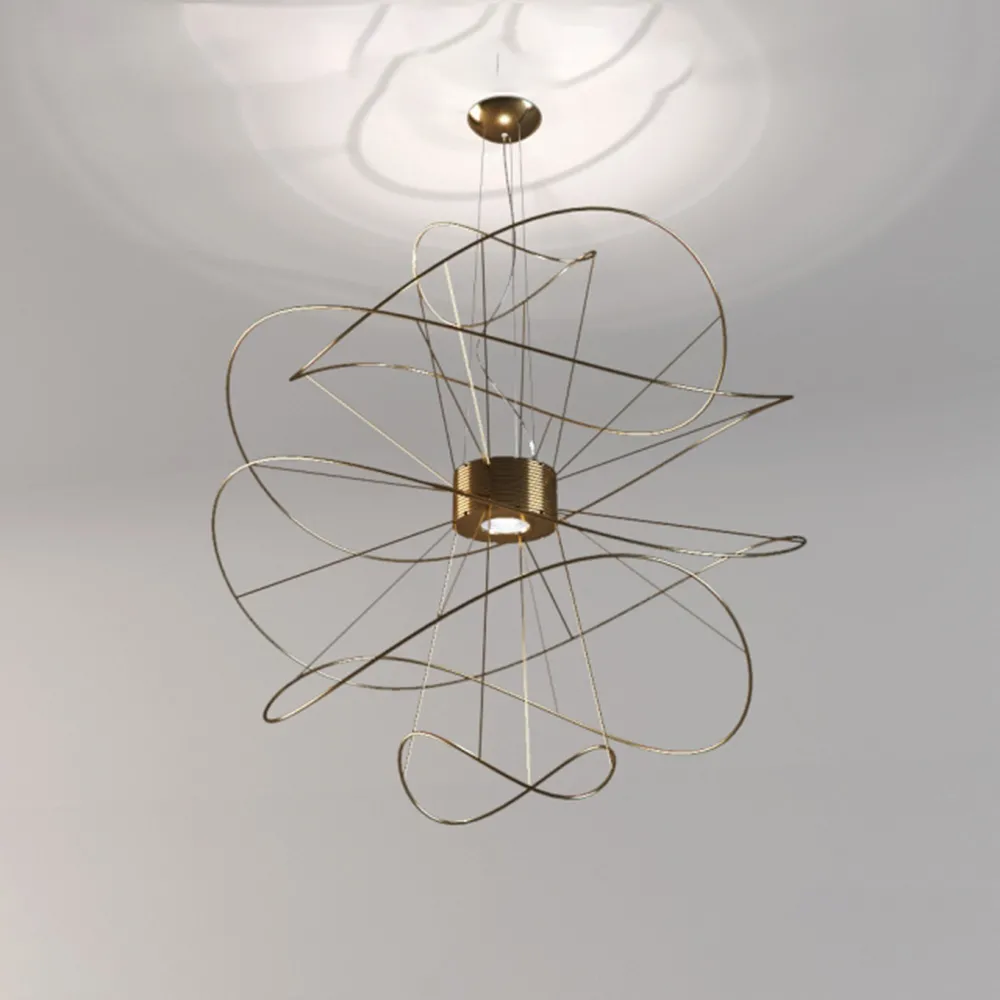 lighting – Chandelier Hoops Axo Light 3D Model
